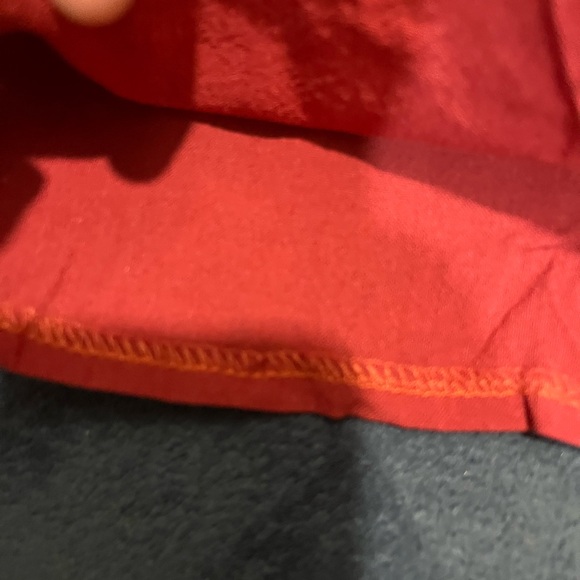 New WOT Boys Size 8 Guayabera Dark maroon Color . - Picture 5 of 11